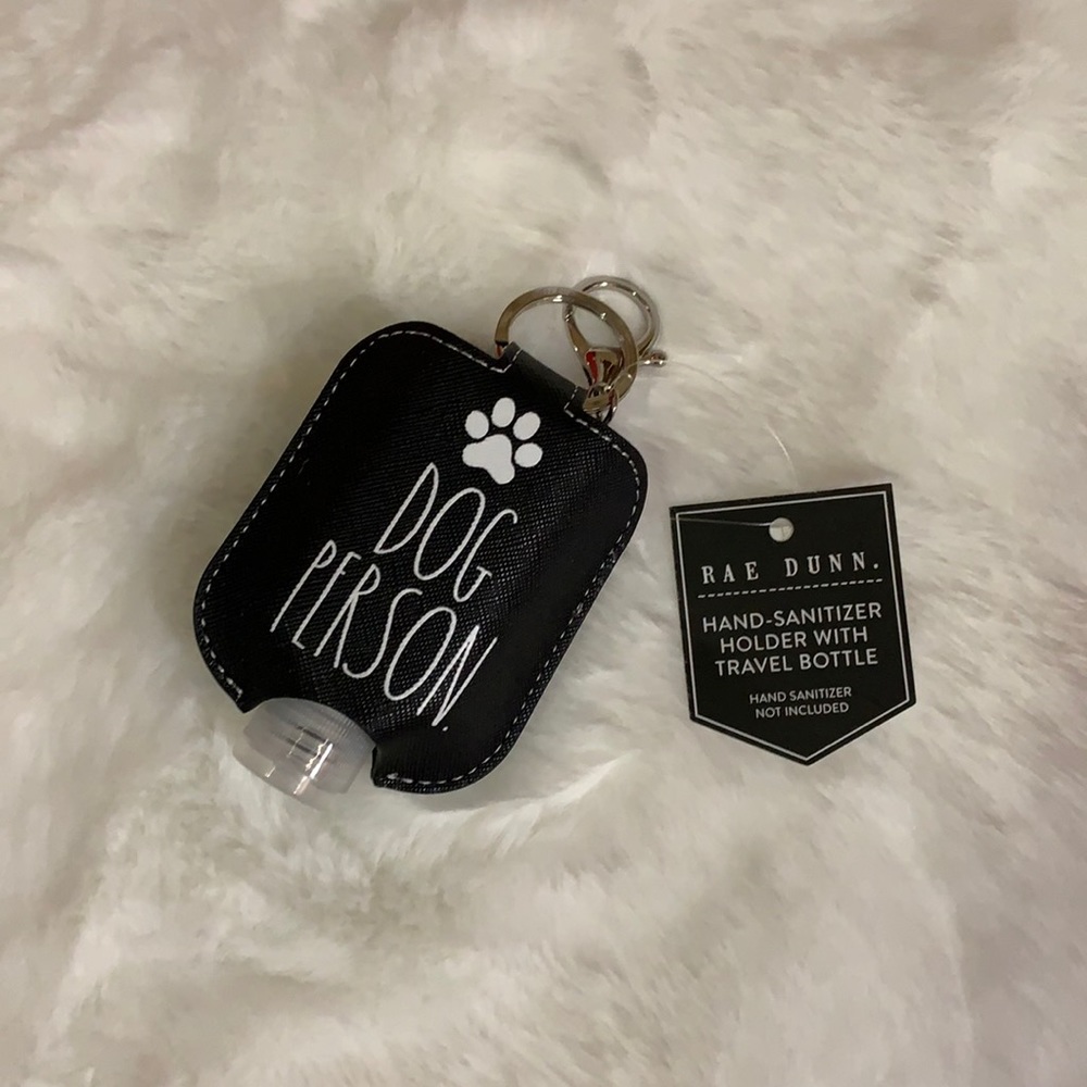 Rae Dunn Hand Sanitizer Holder “Dog Mom”
